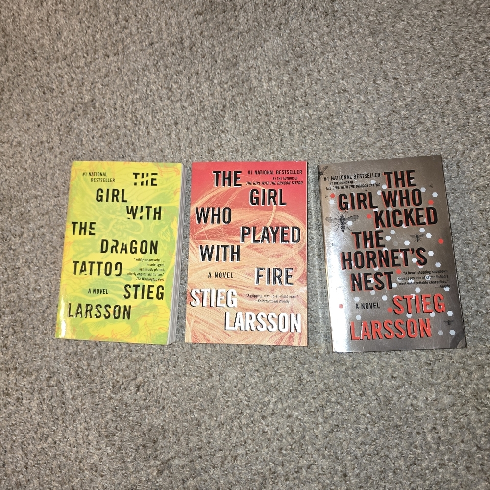 Stieg Larsson Book Trilogy Set